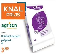 Universele budget potgrond-Agricon