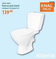 Promoties Kosta wc pack staand - Allibert - Geldig van 16/05/2024 tot 05/06/2024 bij Cevo Market