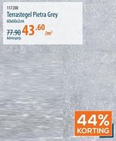 Promoties Terrastegel pietra grey - Huismerk - Cevo - Geldig van 16/05/2024 tot 05/06/2024 bij Cevo Market