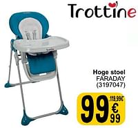 Hoge stoel faraday-Trottine