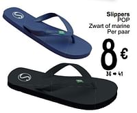Promoties Slippers pop - Huismerk - Cora - Geldig van 21/05/2024 tot 03/06/2024 bij Cora