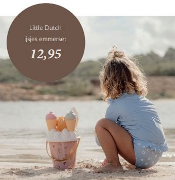 Promoties Little dutch ijsjes emmerset - Little Dutch - Geldig van 17/05/2024 tot 26/05/2024 bij BabyPark