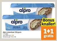 Promoties Alpro smeerbaar - Alpro - Geldig van 20/05/2024 tot 26/05/2024 bij Albert Heijn
