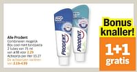 Promoties Cool mint tandpasta - Prodent - Geldig van 20/05/2024 tot 26/05/2024 bij Albert Heijn