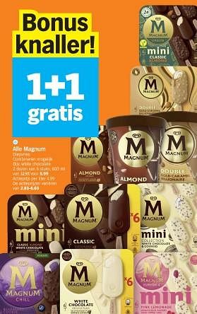 Promoties Magnum white chocolate - Ola - Geldig van 20/05/2024 tot 26/05/2024 bij Albert Heijn