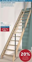 Promotions Escalier de meunier bonn mini - Produit maison - Zelfbouwmarkt - Valide de 21/05/2024 à 17/06/2024 chez Zelfbouwmarkt