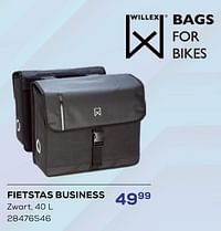Fietstas business-Willex