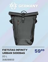 Promoties Fietstas infinity urban sidebag - SKS Germany - Geldig van 16/05/2024 tot 30/06/2024 bij Supra Bazar