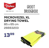 Microvezel xl drying towel-Valma