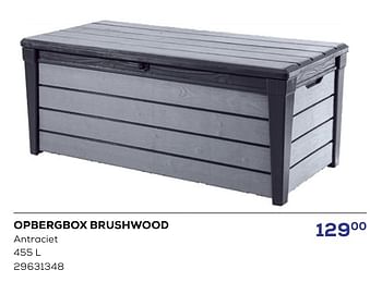 Promoties Opbergbox brushwood - Huismerk - Supra Bazar - Geldig van 16/05/2024 tot 30/06/2024 bij Supra Bazar