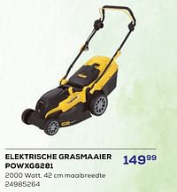 Powerplus elektrische grasmaaier powxg6281-Powerplus
