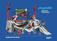 Promoties 70168 skate park - Playmobil - Geldig van 16/05/2024 tot 30/06/2024 bij Supra Bazar