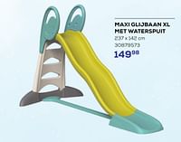Promoties Maxi glijbaan xl met waterspuit - Smoby - Geldig van 16/05/2024 tot 30/06/2024 bij Supra Bazar