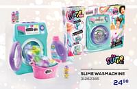 Promoties Slime wasmachine - So Slime - Geldig van 16/05/2024 tot 30/06/2024 bij Supra Bazar