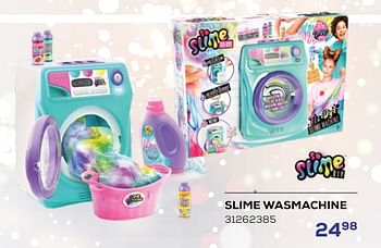 Promotions Slime wasmachine - So Slime - Valide de 16/05/2024 à 30/06/2024 chez Supra Bazar