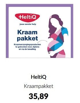 Promoties Heltiq kraampakket - Heltiq - Geldig van 14/05/2024 tot 10/06/2024 bij BabyPark