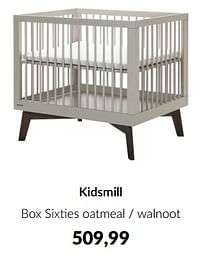 Kidsmill box sixties oatmeal - walnoot-Kidsmill