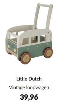 Little dutch vintage loopwagen-Little Dutch