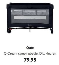 Qute q-dream campingbedje-Qute 