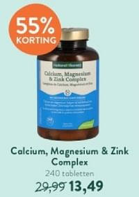 Calcium magnesium + zink complex-Huismerk - Holland & Barrett