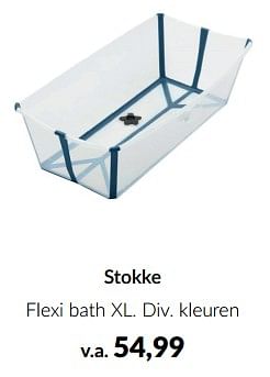 Promoties Stokke flexi bath xl - Stokke - Geldig van 14/05/2024 tot 10/06/2024 bij BabyPark