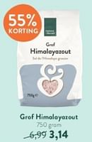 Promoties Grof himalayazout - Huismerk - Holland & Barrett - Geldig van 19/05/2024 tot 26/05/2024 bij Holland & Barret