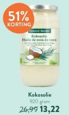 Promoties Kokosolie - Huismerk - Holland & Barrett - Geldig van 19/05/2024 tot 26/05/2024 bij Holland & Barret