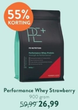 Promoties Performance whey strawberry - Precision Engineerd - Geldig van 19/05/2024 tot 26/05/2024 bij Holland & Barret