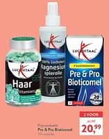 Promoties Pre + pro bioticomel - Lucovitaal - Geldig van 19/05/2024 tot 26/05/2024 bij Holland & Barret