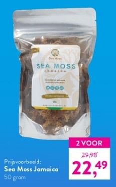 Promoties Sea moss jamaica - Sea Moss   - Geldig van 19/05/2024 tot 26/05/2024 bij Holland & Barret