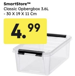Promoties Smartstore classic opbergbox - SmartStore - Geldig van 12/05/2024 tot 25/05/2024 bij Ochama
