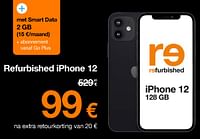 Promoties Apple refurbished iphone 12 - Apple - Geldig van 02/05/2024 tot 03/06/2024 bij Orange