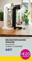 Promoties Bruiswatermachine sodaone - Brita - Geldig van 16/05/2024 tot 30/06/2024 bij Supra Bazar