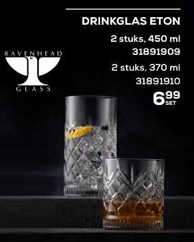 Promoties Drinkglas eton - Huismerk - Supra Bazar - Geldig van 16/05/2024 tot 30/06/2024 bij Supra Bazar