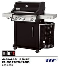 Gasbarbecue spirit ep-335 premium gbs-Weber