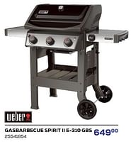 Promoties Gasbarbecue spirit ii e-310 gbs - Weber - Geldig van 16/05/2024 tot 30/06/2024 bij Supra Bazar