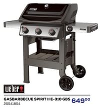 Gasbarbecue spirit ii e-310 gbs-Weber