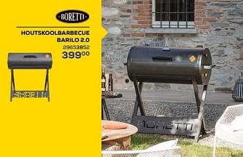 Promoties Houtskoolbarbecue barilo 2.0 - Boretti - Geldig van 16/05/2024 tot 30/06/2024 bij Supra Bazar