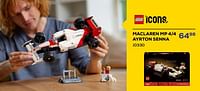 Promoties Maclaren mp 4-4 ayrton senna 10330 - Lego - Geldig van 16/05/2024 tot 30/06/2024 bij Supra Bazar