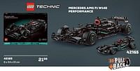 Promoties Mercedes amg f1 w14e performance 42165 - Lego - Geldig van 16/05/2024 tot 30/06/2024 bij Supra Bazar