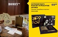 Promoties Outdoor man’s ruin set in prachtige giftbox - Homey - Geldig van 16/05/2024 tot 30/06/2024 bij Supra Bazar