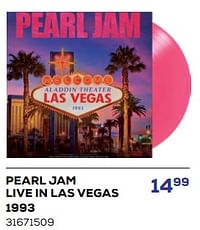 Pearl jam live in las vegas 1993-Huismerk - Supra Bazar