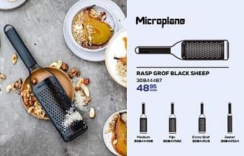Promoties Rasp grof black sheep - Microplane - Geldig van 16/05/2024 tot 30/06/2024 bij Supra Bazar