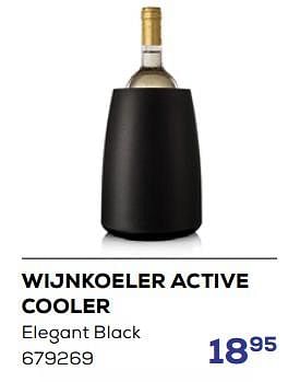 Promoties Wijnkoeler active cooler - Vacuvin - Geldig van 16/05/2024 tot 30/06/2024 bij Supra Bazar