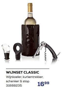 Promoties Wijnset classic - Vacuvin - Geldig van 16/05/2024 tot 30/06/2024 bij Supra Bazar