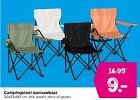 Promoties Campingstoel opvouwbaar - Huismerk - Xenos - Geldig van 19/05/2024 tot 01/06/2024 bij Xenos