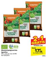 Promoties Moestuinpotgrond bio agrofino - Agrofino - Geldig van 22/05/2024 tot 03/06/2024 bij Carrefour