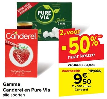 Promoties Canderel - Canderel - Geldig van 22/05/2024 tot 03/06/2024 bij Carrefour