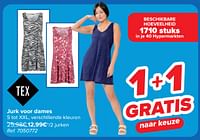 Promoties Jurk voor dames - Tex - Geldig van 22/05/2024 tot 03/06/2024 bij Carrefour
