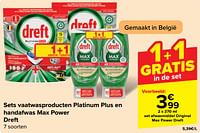 Promoties Set afwasmiddel original max power dreft - Dreft - Geldig van 22/05/2024 tot 03/06/2024 bij Carrefour